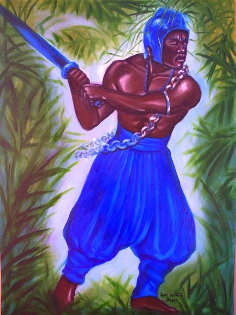 Ogun Ogum Lord Of Iron Orisha Of War By Agnes Dosanto Brazil