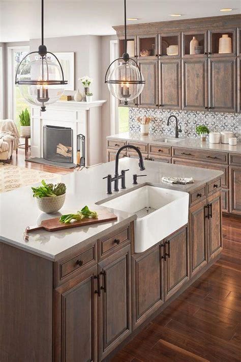 20+30+ Farmhouse Kitchen Island Ideas