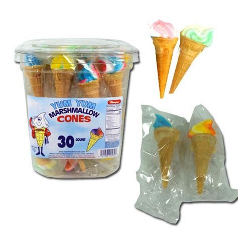 Marshmallow Cones Rnostalgia