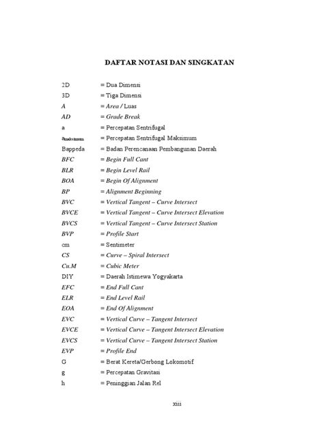 Daftar Notasi Pdf Pdf Space Geographic Data And Information