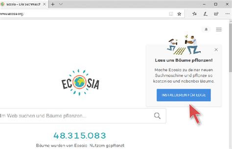 Ecosia Als Standardsuchmaschine Einrichten Deutsche Anleitung