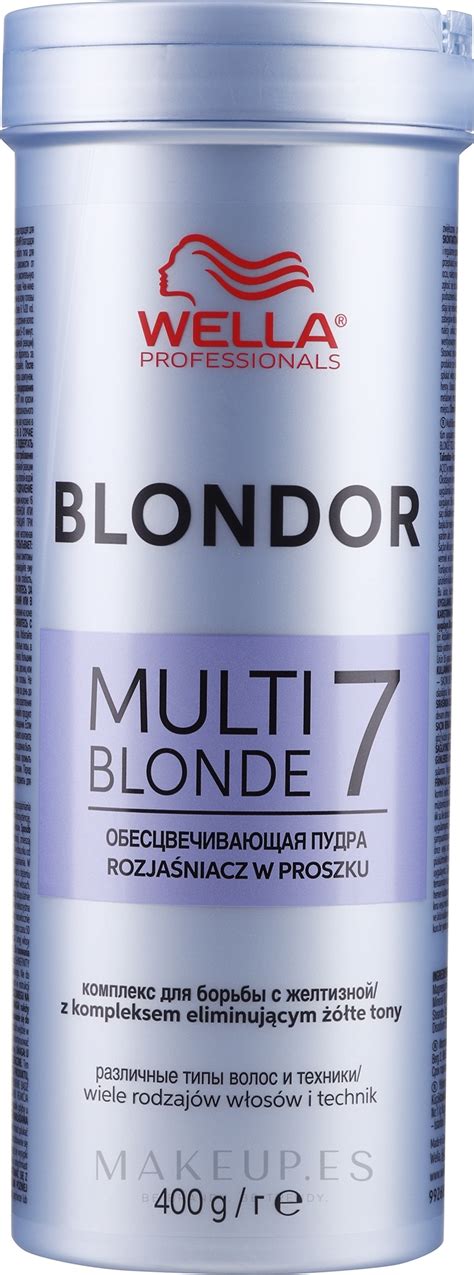 Wella Professionals Blondor Multi Blonde 7 Powder Lightener Polvo