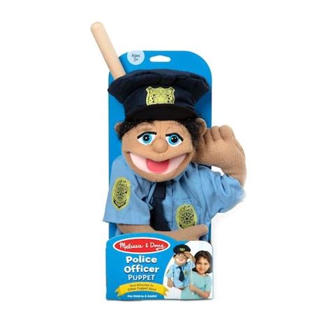 Melissa Doug Police Officer Puppet Puppets Police Officer Hand