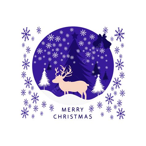 Merry Christmas Deer Vector Happy Merry Christmas Merry Christmas