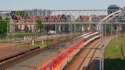 Gdansk Poland May Pkp Intercity Train Going To Gdansk Glowny