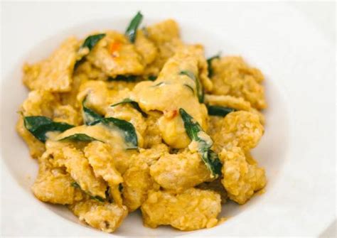 Resep Salted Egg Yolk Chicken Ayam Saos Telur Asin Oleh Anita Stefanie Cookpad