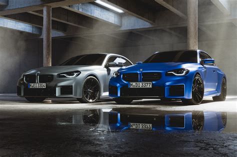 Frozen Portimao Blue And Frozen Pure Grey Bmw M2 G87 In Matt