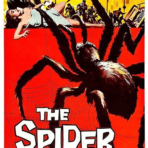 The Spider Vintage Horror Movie Poster 1950´s Vintage Horror