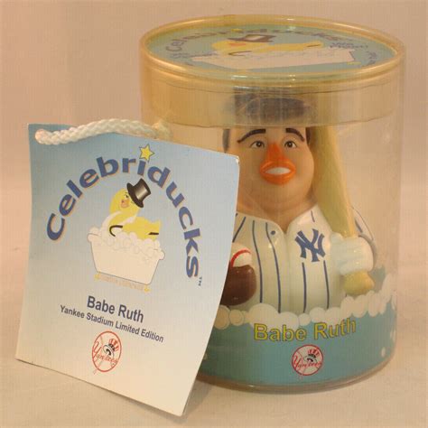 Celebriducks Babe Ruth Yankee Stadium Ltd Ed Nib