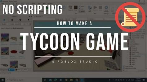 How To Make A Tycoon Game In Roblox Studio Youtube