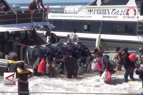 Gelombang Tinggi Penyeberangan Sanur Nusa Penida Dipindah Antara News