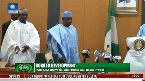 Sokoto State Govt Okays N12bn Mabera Link Roads Project Youtube