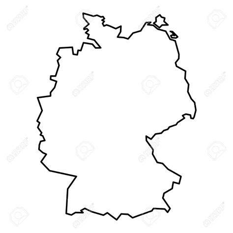 Germany Map Drawing at GetDrawings | Free download