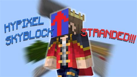 Hypixel Skyblock STRANDED New Gamemode Update Minecraft LIVESTREAM