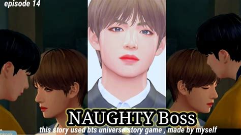 Naughty Boss Episode 14 Taekook Bts Universe Story Game YouTube