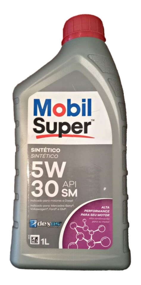 Lubricante Mobil Super Sintético 5w30 Api Sm Mercado Libre