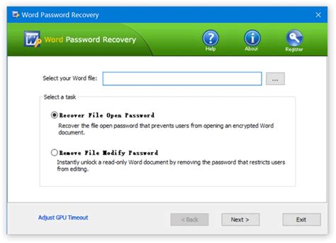 How To Recover Word Password And Unlock Password Protected Word Document