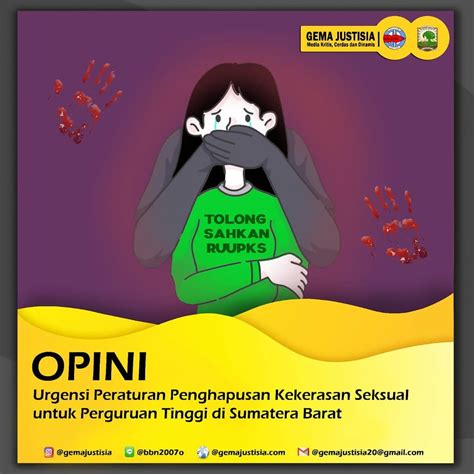 Urgensi Peraturan Penghapusan Kekerasan Seksual Untuk Perguruan Tinggi