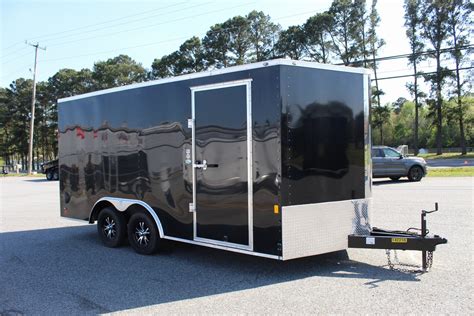 New 2023 CONTINENTAL CARGO 8 5X16 7K W Ramp Door Car Racing Trailer