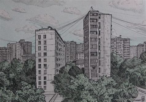 Городские задворки глазами художников (20 фото) » Картины, художники ...