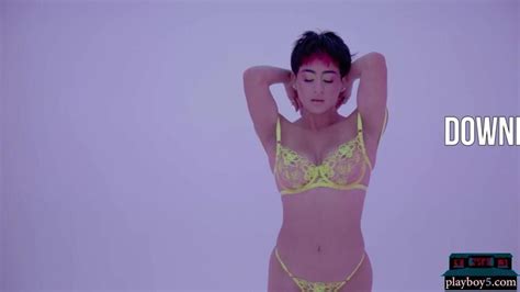 Neon Lingerie Looks Super Hot On Curvy Short Hair Latina MILF Mia Valentine BIG ASS Big Ass