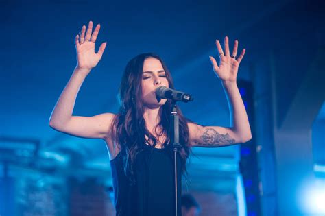 Lena Meyer Landrut Live Performance Hd Wallpaper