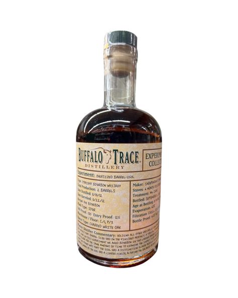 Buffalo Trace Distillery Experimental Collection Oversized Barrel Bour