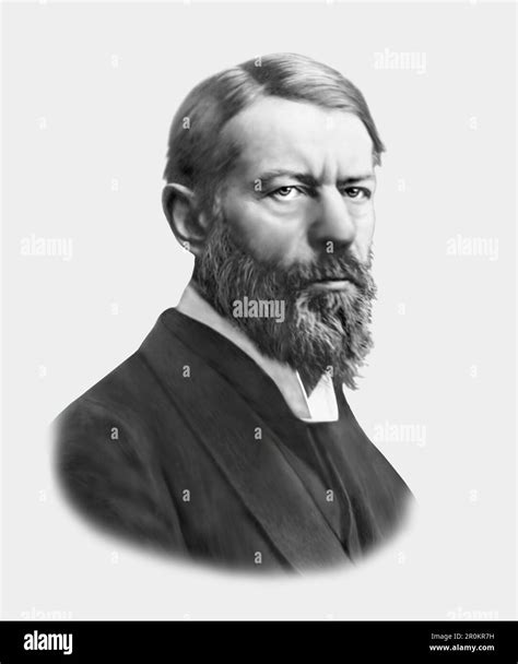 Max Weber German Sociologist Political Economist Stock Photo