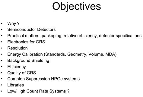 Hpge Gamma Ray Spectroscopy Education Npl