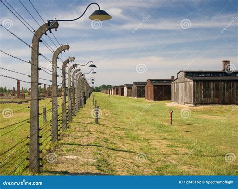 Auschwitz Birkenau Concentration Camp In Poland Editorial Image