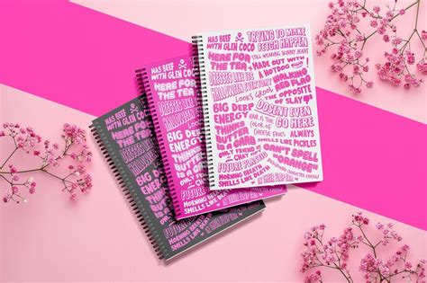 Mean Girls Burn Book Notebook 2024 Spiral Bound Ruled Line Journal T