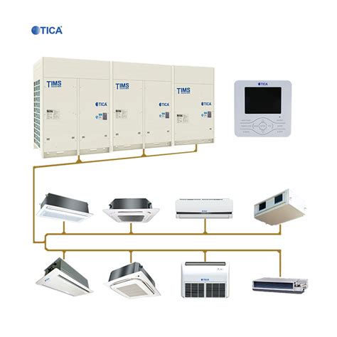 Household Restaurant Hotel Hvac System Unit Vrf Central Air Conditioner