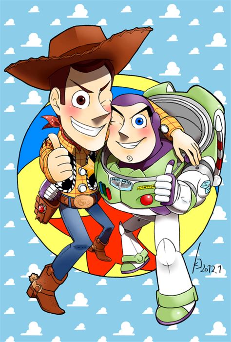 Woody and Buzz by Green-Kco on DeviantArt