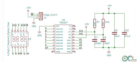 【雕爷学编程】arduino动手做（73） Tm1637四位数码管模块2 Makelog造物记