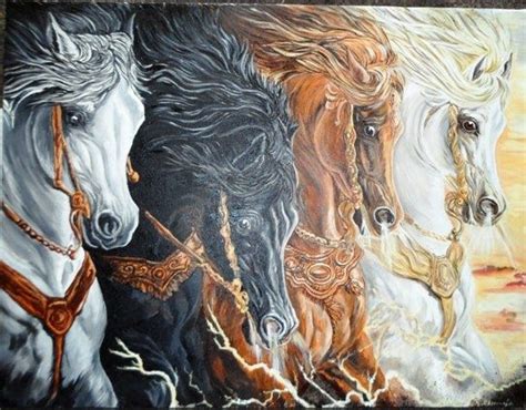 Four Horsemen Painting at PaintingValley.com | Explore collection of ...