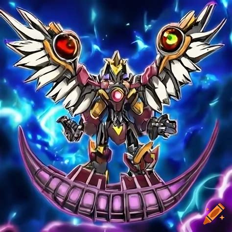 Mecha Eagle In Yu Gi Oh Art Style On Craiyon