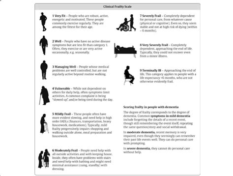 Frailty Chart