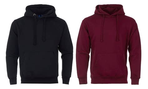 Up To 34% Off Men's Plain Colour Hoodie | Groupon