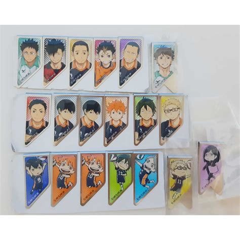 Haikyuu Official Magnetic Bookmarks Shopee Philippines