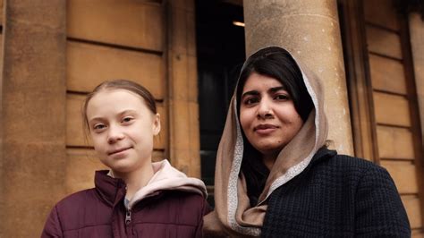 Greta Thunberg got to meet her 'role model' Malala Yousafzai, and the ...