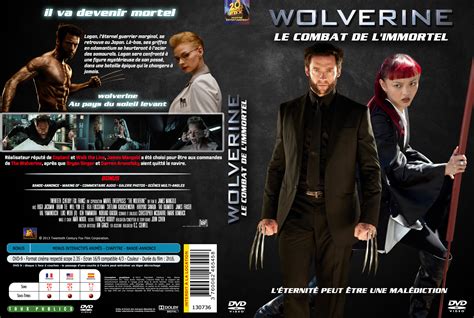 Jaquette Dvd De Wolverine Le Combat De L Immortel Custom Cin Ma Passion