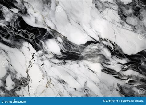 White Black Gray Marble Pattern Natural Beautiful Stock Illustration