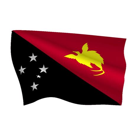 Papua New Guinea Flag (Heavy Duty Nylon Flag)