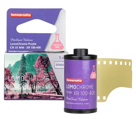 Фотопленка Lomography LomoChrome Purple Ptillant 35 mm ISO 100400 ...