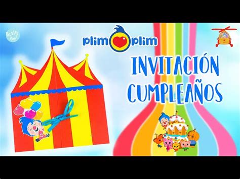 Gratis Tarjetas Y Video Invitaciones De Plim Plim Plim Plim Cumplea Os