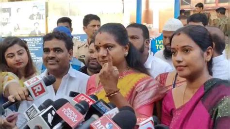 Complaint Against MLC Kavitha For Appealing To Vote BRS INDToday