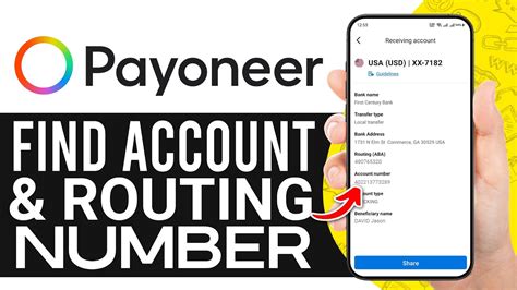 How To Find Payoneer Account Routing Number Quick Easy