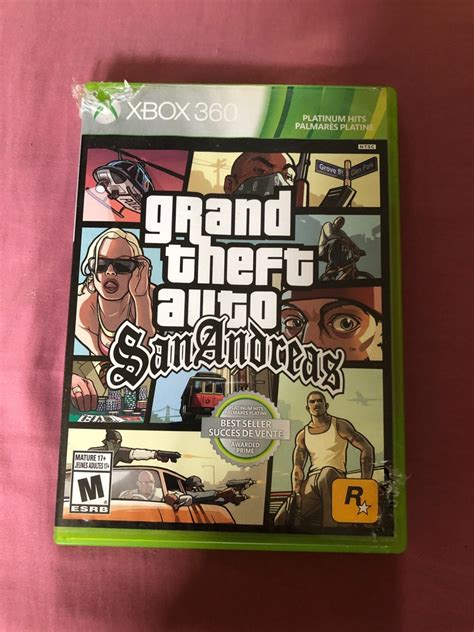 Grand Theft Auto San Andreas Xbox Video Gaming Video Games Xbox