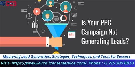 Ppt Mastering Lead Generation Strategies Techniques And Tools For