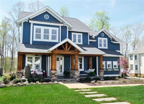 Blue Exterior House Color House Exterior Exterior House Colors Exterior Paint Colors For House